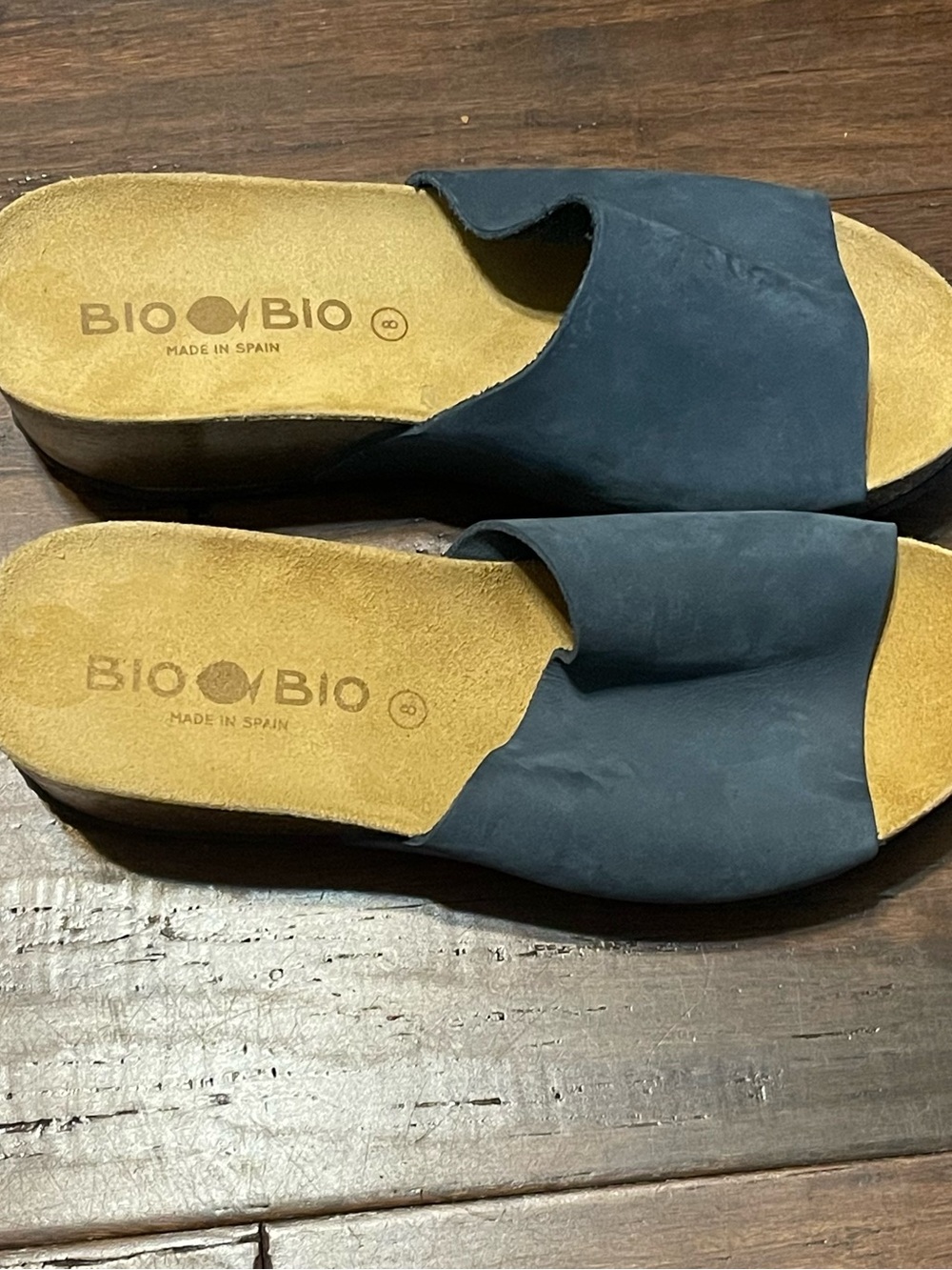 Women's Black Slide Clogs with Contoured Footbed
